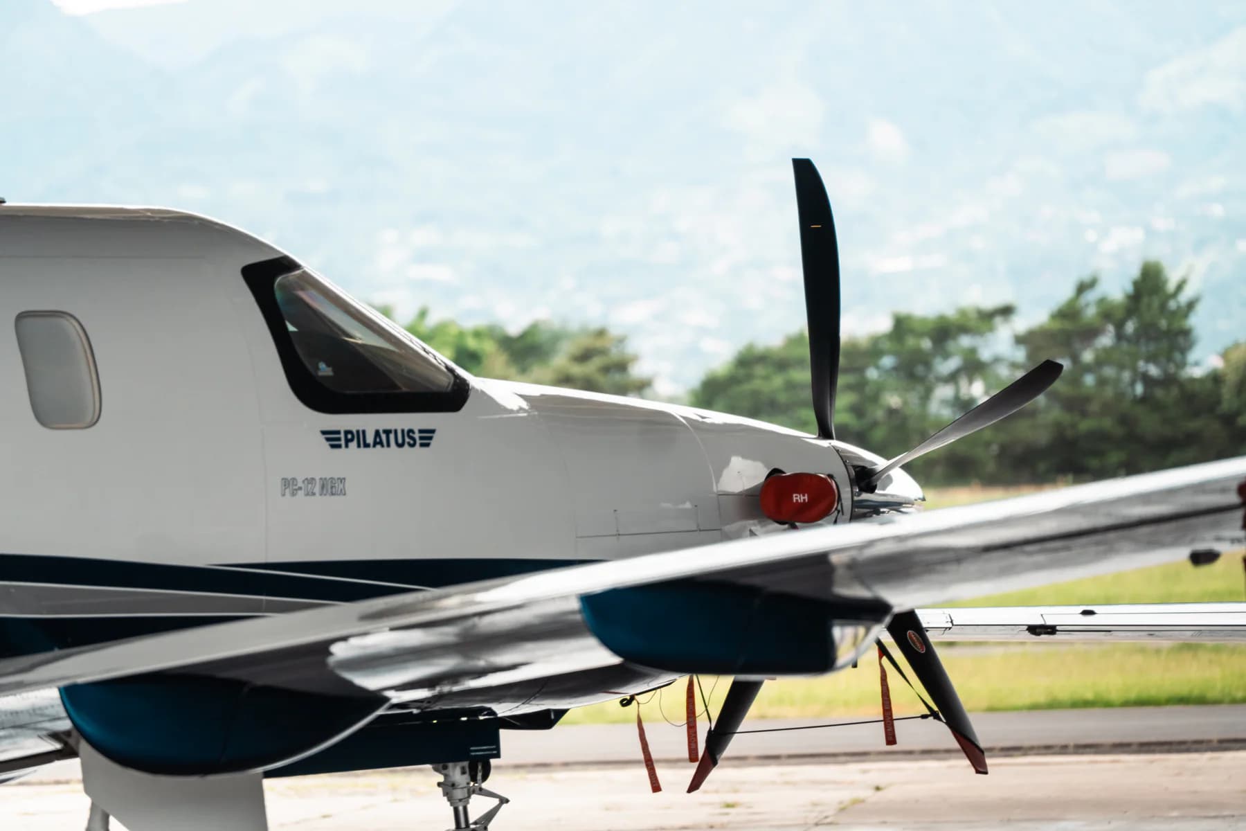 Pilatus turboprop aircraft prepared for technical support